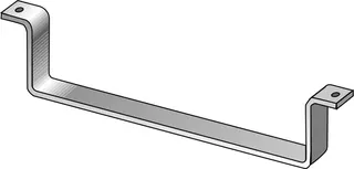 Helios FLH 125 Flachkanal-Haltebügel 125, (2 Stück)