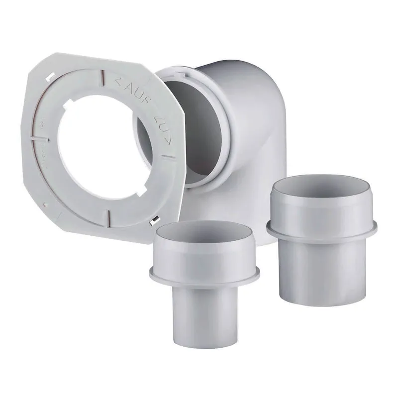 Helios ELS-WCS WC-Anbindungsset z.ELS-GU/-GUBA, Winkel, Stutzen, Deckel