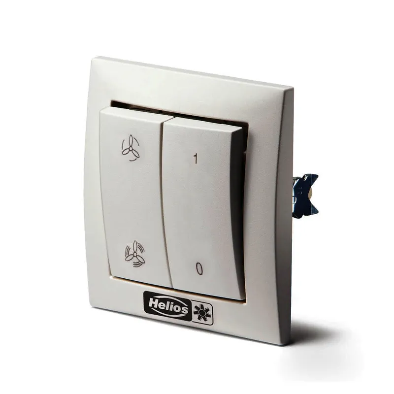 Helios MVB Betriebsschalter 0-1-2 für Multivent-Rohrventilatoren