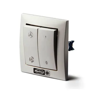 Helios MVB Betriebsschalter 0-1-2 für Multivent-Rohrventilatoren