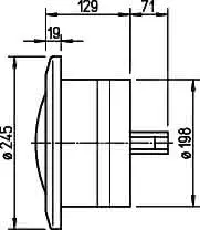Helios BTK 200 Brandschutz-Tellerventilklappe – Bild 2