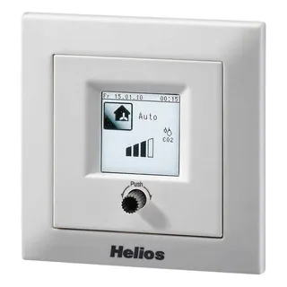 Helios KWL-BCU Bedienelement Komfort, inkl. Wochenzeitschaltuhr, UP