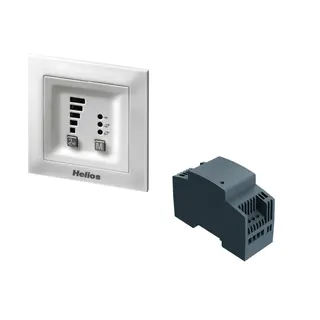 Helios KWL 45 STS-HS Steuerung Bedienelement u. Schaltnetzteil Hutsch.