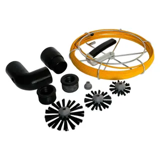 Helios KWL-RS KWL-Reinigungsset f. DN 63, 75 und 100, flex.GFK-Draht 20m