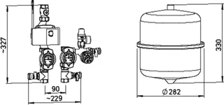 Helios SEWT-H Hydraulikmodul m.Sicherheitsbaugr.,A-Gefäss,Steuerung – Bild 2