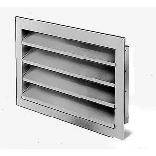 Helios WSG 30/15 Wetterschutzgitter rechteckig Aluminium eloxiert