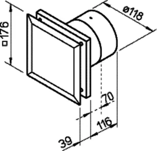 Helios M1/120 Minivent DN120 zweistufig – Bild 2