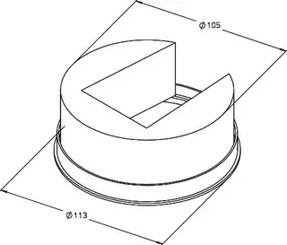 Helios AESE Schalldämmeinsatz zu AE GBE u. AE HYGRO – Bild 2