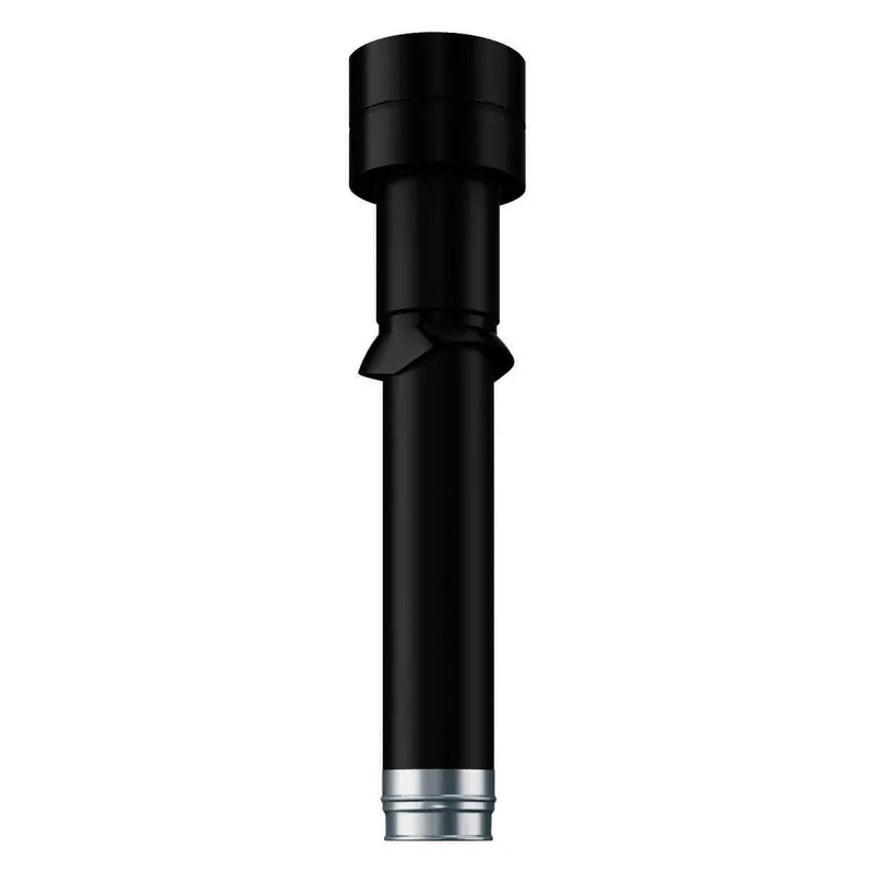 Helios DH 125 S Dachhaube schwarz, DN 125