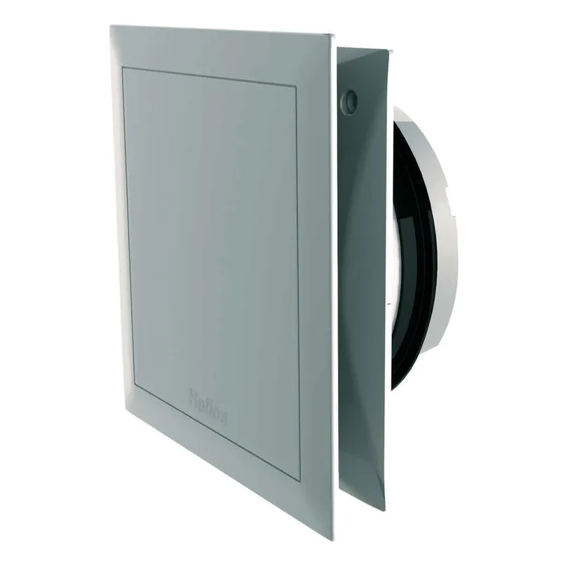 Helios DLV 125 Design-Lüftungsventil f. Ab- u. Zuluft, einstellbar, G2-Filter