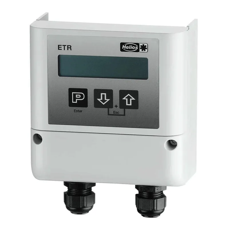 Helios ETR elektr. Temperaturregler f. EC- und AC-Ventilatoren, FU 24V/0-10V