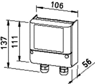 Helios ETR elektr. Temperaturregler f. EC- und AC-Ventilatoren, FU 24V/0-10V – Bild 2