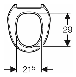 Geberit WC-Sitz weiß-alpin zu Geberit Balena 8000 / 8000plus – Bild 2
