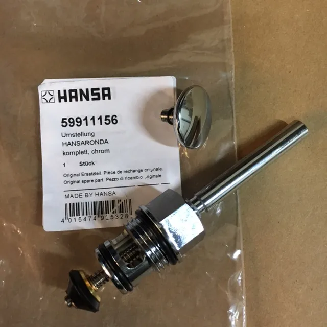 Hansa Umstellung UP Umsteller komplett, chrom
