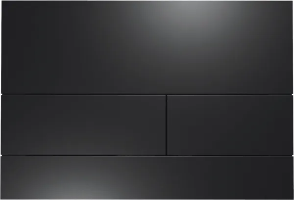 TECEsquare II WC-Betätigungsplatte Metall schwarz matt