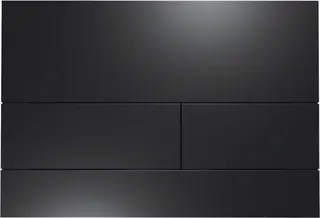 TECEsquare II WC-Betätigungsplatte Metall schwarz matt