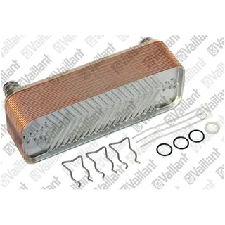 Vaillant Wärmetauscher Badewanne, 20 Platten, Vaillant-Nr. 0020023153