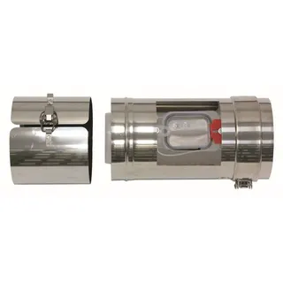 Vaillant Revisionsstück 80/125 mm für Fassadenverlegung konz. PP/Edelstahl