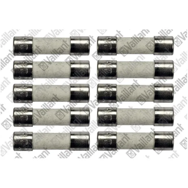 Vaillant Sicherung, 2,0 A T2H (10 St.), Vaillant-Nr. 0020067507