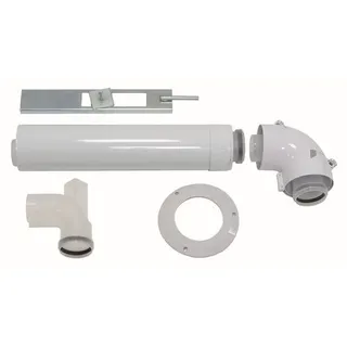 Vaillant Basis-Anschluss-Set Schacht 60/100 konz. für Abgasl. flexibel DN 60 PP