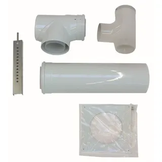 Vaillant Basis-Anschluss-Set d:110/160mm PP an Abgas d:110mm im Schacht