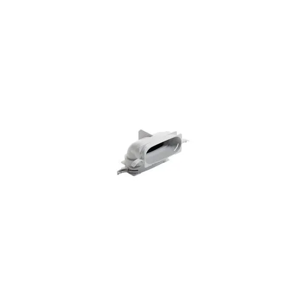 Vaillant Bogen flach 90Gr vertikal 52x132 mm für Luftschlauch flach