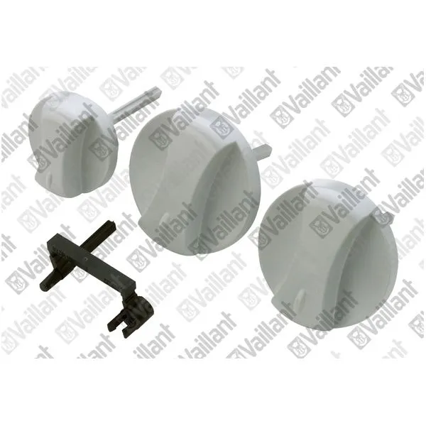 Vaillant Knopf, grau, Set a 3 St., Vaillant-Nr. 114288