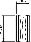 Helios FM 400 Flexible Manschette mit 2 Schlauchschellen – Bild 2