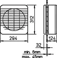 Helios GX 225 Fensterlüfter reversierbar m. elektrischem Verschluß – Bild 2