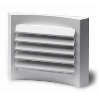 Helios LGK 80 Lüftungsgitter Kunststoff DN 80 weiss