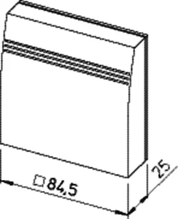Helios LTR 40 Lufttemperatur-Raumfühler f. Regelger. EUR6C,EUREC,FU-C,FU-CS,ETR – Bild 2