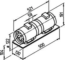 Helios MVZ 125 Multivent 2-stufige Ventilator-Unit 1-PH – Bild 2