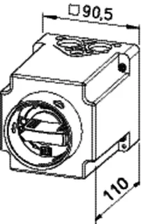 Helios RHS 6+2 Revisions-/Hauptschalter 6-polig, , IP 65 – Bild 2