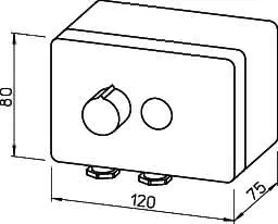 Helios TME 4 Elektron.Thermostat 4-stufig, zu KTR... – Bild 2