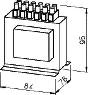 Helios TSSD 1 Drehzahl-Steuertrafo 3-PH 1,0 A, Satz=2 Stk. f.Schaltschrank – Bild 2