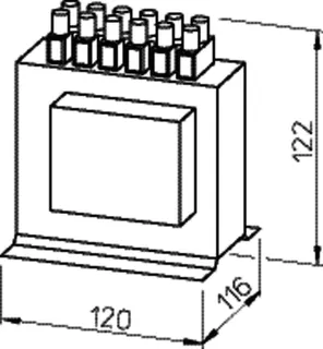 Helios TSSW 10 Drehzahl-Steuertrafo 1-PH 230V 10,0 A, f.Schaltschrankeinbau – Bild 2