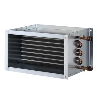 Helios WHR 2/40/20 Warmwasser-Heizreg. f. Rechteck-Kanäle