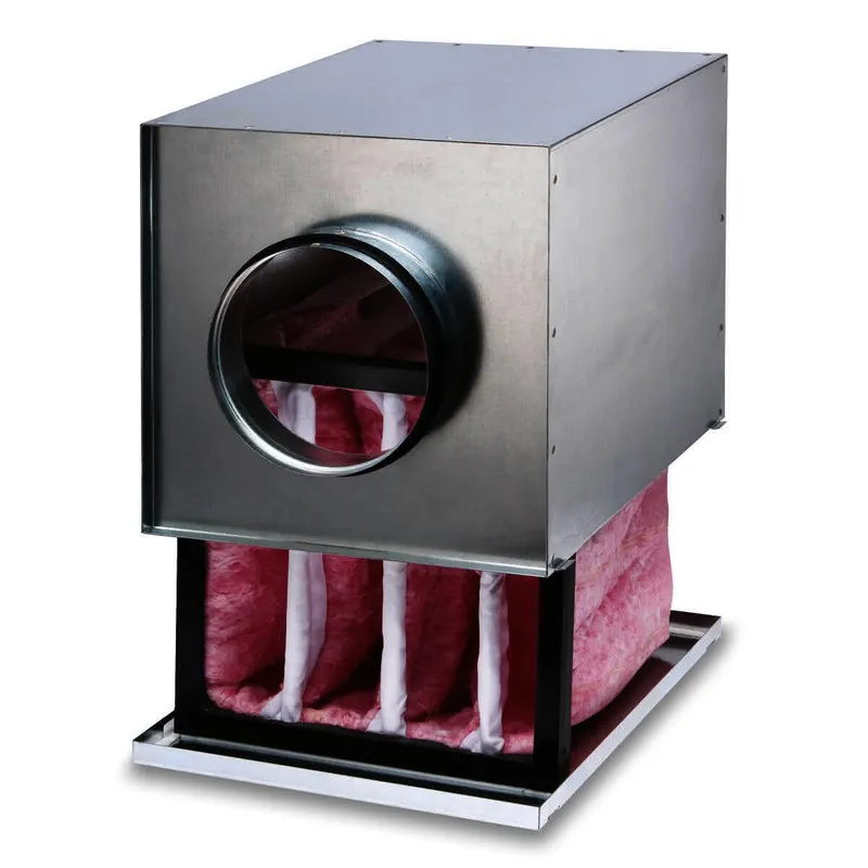 Helios LFBR 355 F7 Luftfilter-Box F7 für Rohr DN 355 mm
