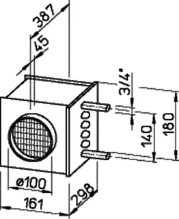 Helios WHR 100 Warmwasser-Heizregister für Rohr-DN 100 – Bild 2