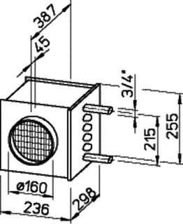 Helios WHR 160 Warmwasser-Heizregister für Rohr-DN 160 – Bild 2