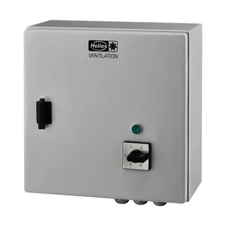 Helios RDS 2 Trafo-Drehzahlsteller mit Motorvollschutzeinr. 3-PH, 2,0 A