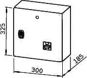 Helios RDS 2 Trafo-Drehzahlsteller mit Motorvollschutzeinr. 3-PH, 2,0 A – Bild 2