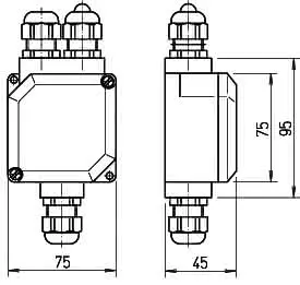 Helios KKEX Ausführung Drehstrom 4 + 1 PE - Mantelkl., II 2G Ex e II T6 – Bild 2