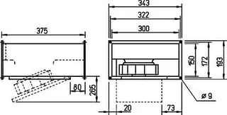 Helios KRW 180/2/30/15 Kanalventilator schwenkout 1-PH – Bild 2