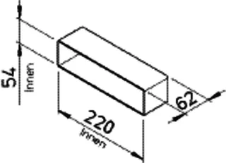 Helios FV Flachkanal-Verbinder, Kunststoff weiß – Bild 2