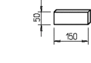 Helios FK-ED 150 Flachkanal Enddeckel 150 x 50 mm, Stahlblech verzinkt – Bild 2