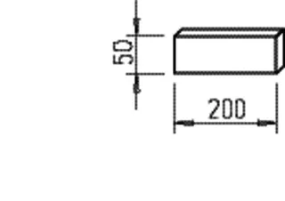 Helios FK-ED 200 Flachkanal Enddeckel 200 x 50 mm, Stahlblech verzinkt – Bild 2