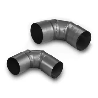 Helios FRS-B 63 FlexPipe Kurz-Bogen 90 Grad, mit Steckstutzen DN 63