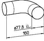 Helios FRS-B 75 FlexPipe Kurz-Bogen 90 Grad – Bild 2