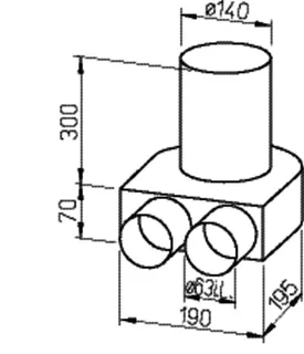 Helios FRS-BKGS 2-63 Bodenkasten-Set, 2 x DN 63 mm – Bild 2